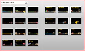 serie E-N-C Lower thirds