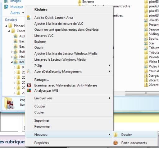 créer un répertoire sous Windows