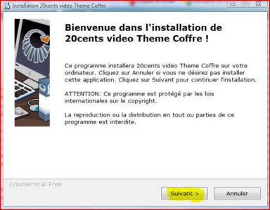 accord de licence d'utilisation des thèmes de montage