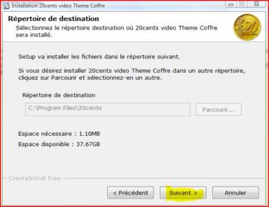 accord de licence d'utilisation des thèmes de montage