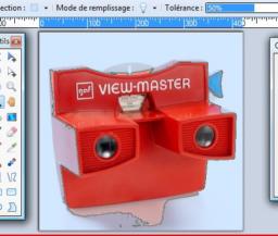 repérage du container Master camera