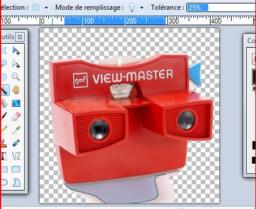 repérage du container Master camera