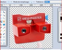 repérage du container Master camera
