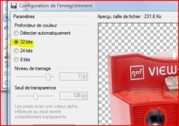 repérage du container Master camera