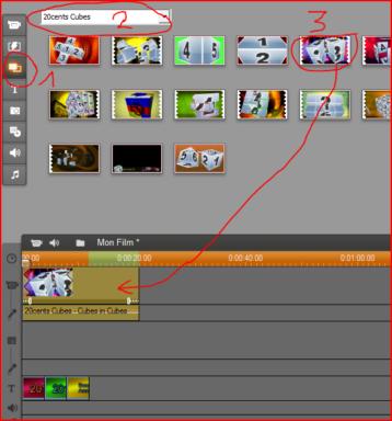 utiliser le thème de montage