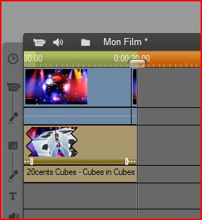 placer un motion background
